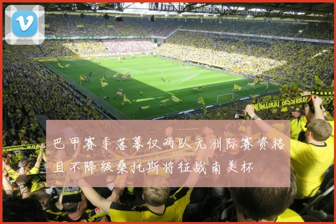 巴甲赛季落幕仅两队无洲际赛资格且不降级桑托斯将征战南美杯